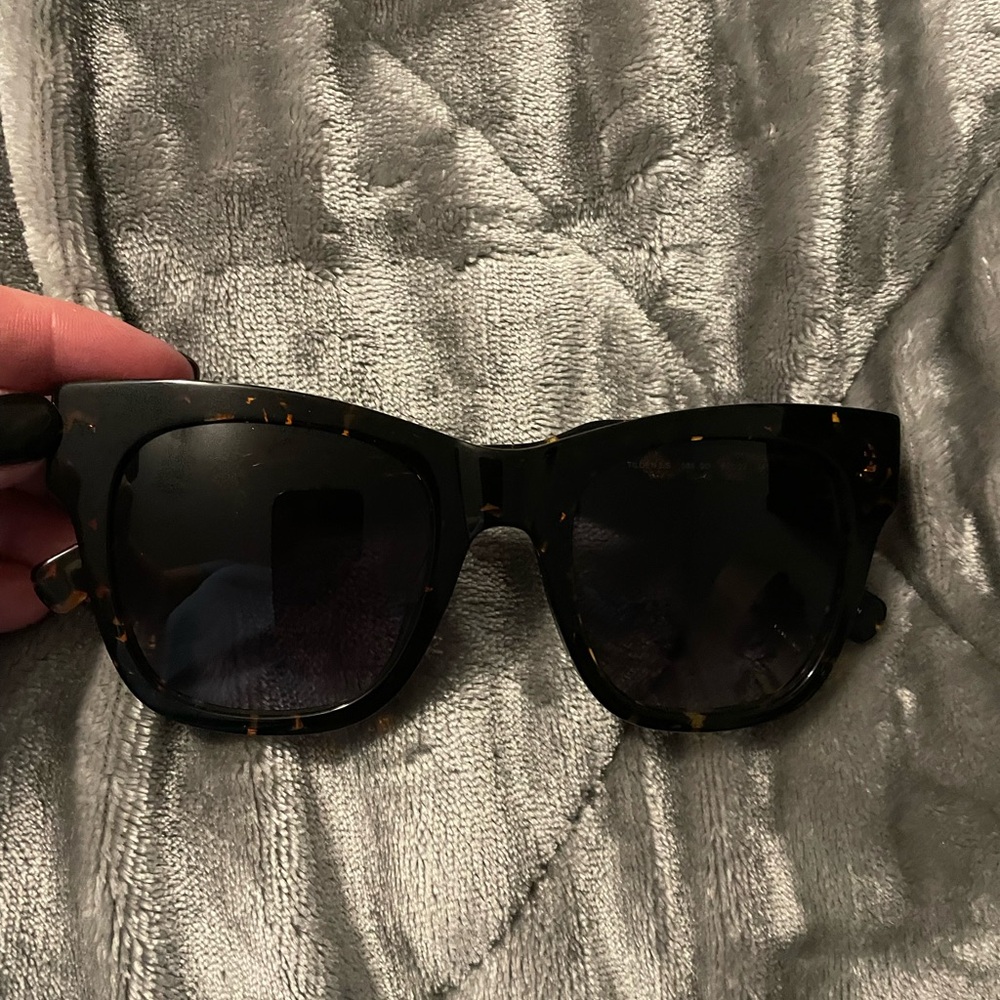 Rebecca Minkoff Black Tortoiseshell Sunglasses